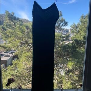 Kamperett Midi V neck slip in Forest Green NWT M